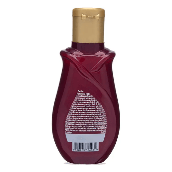 Paixão Óleo Corporal Amêndoas com Framboesa Negra 100mL - Imagem 2